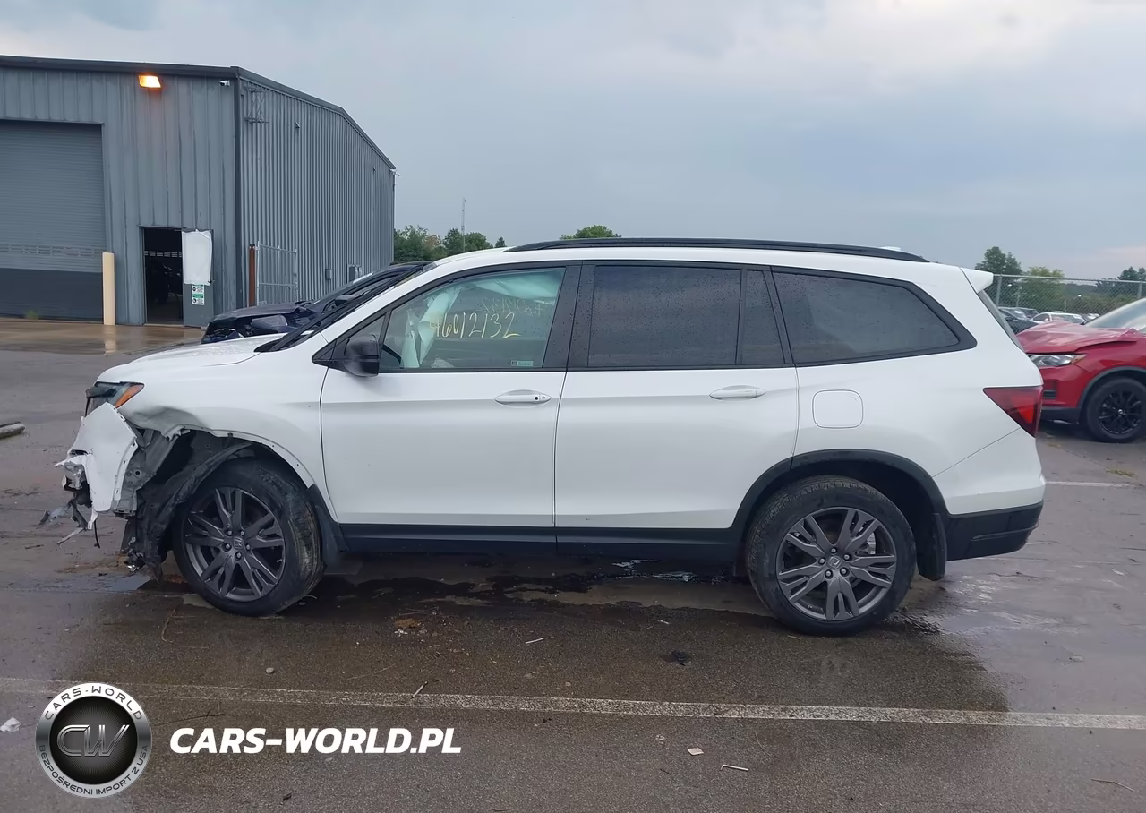 2022 Honda Pilot Awd Sport VIN:5FNYF6H31NB037070 - 15