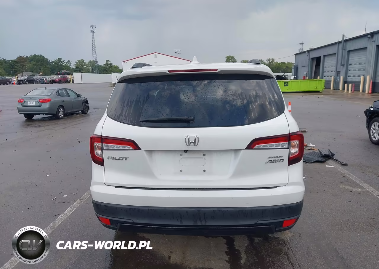 2022 Honda Pilot Awd Sport VIN:5FNYF6H31NB037070 - 17