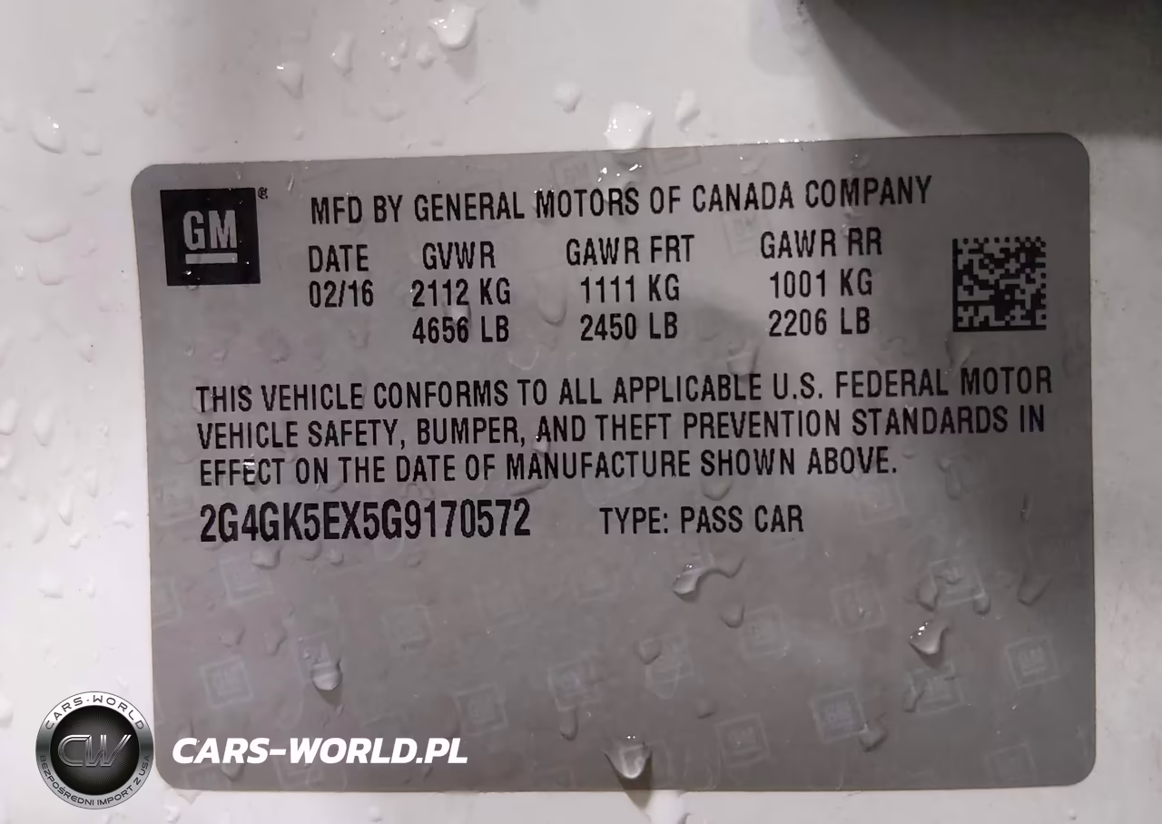 2016 Buick Regal Turbo VIN:2G4GK5EX5G9170572 - 9
