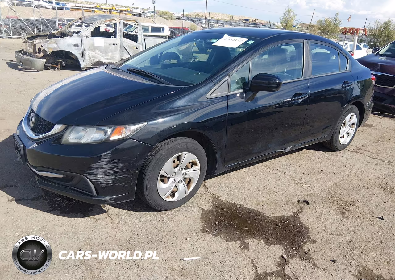 2014 Honda Civic Lx VIN:19XFB2F57EE229647 - 2