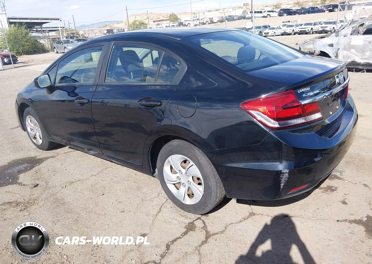 2014 Honda Civic Lx VIN:19XFB2F57EE229647 - 3
