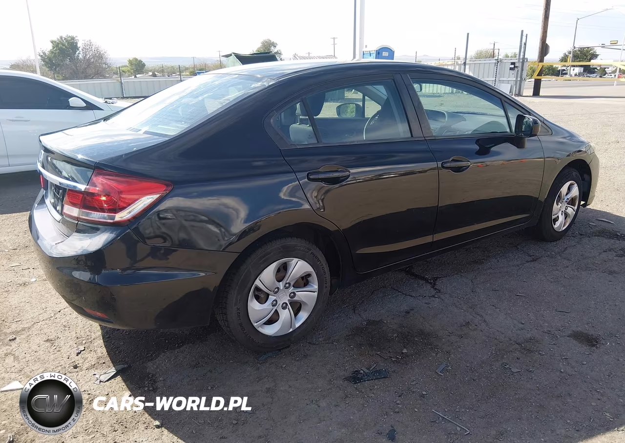 2014 Honda Civic Lx VIN:19XFB2F57EE229647 - 4