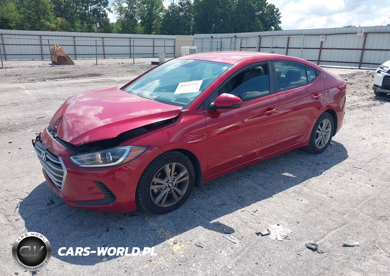 2017 Hyundai Elantra Se VIN:KMHD84LF5HU060230 - 2