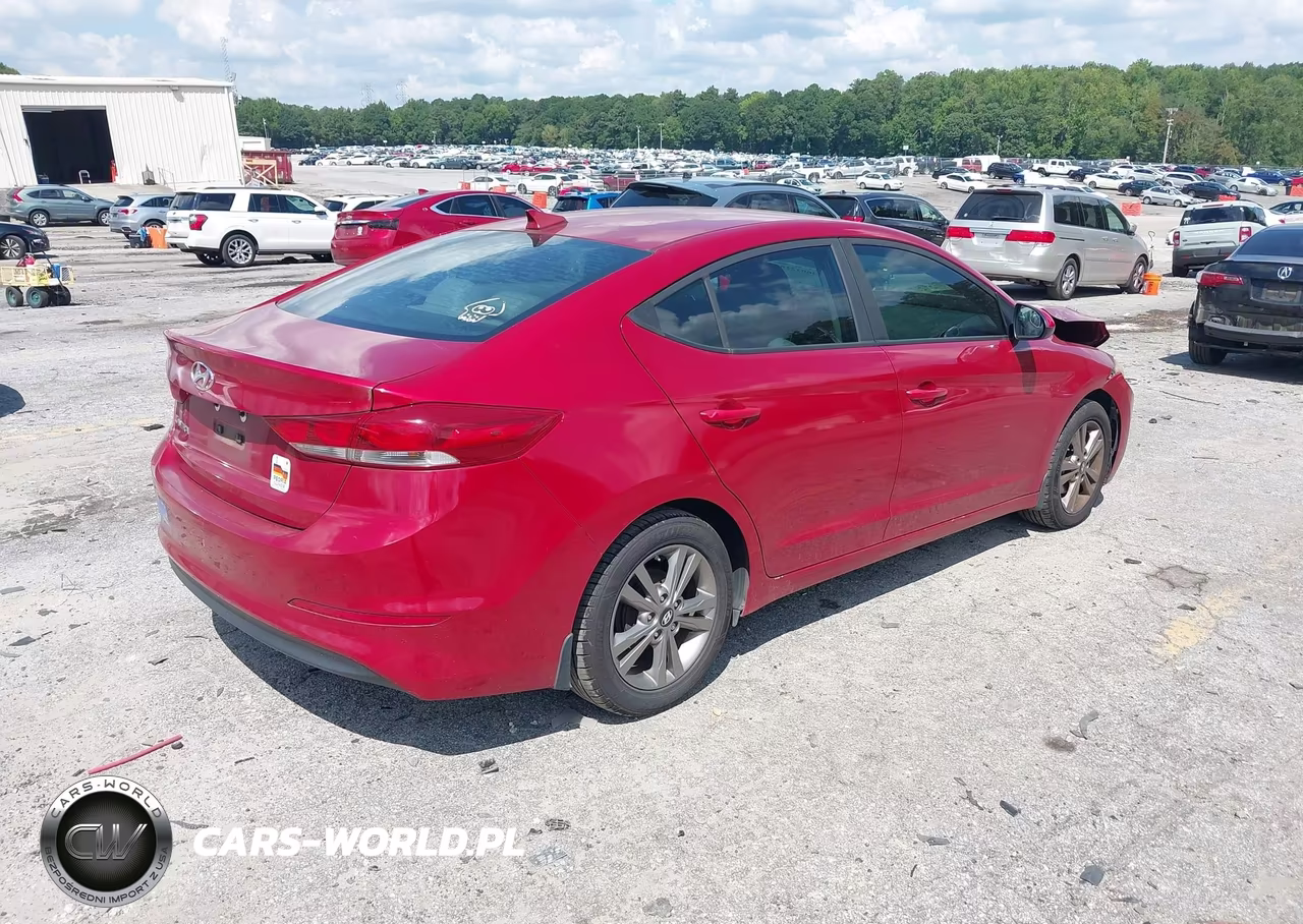 2017 Hyundai Elantra Se VIN:KMHD84LF5HU060230 - 4