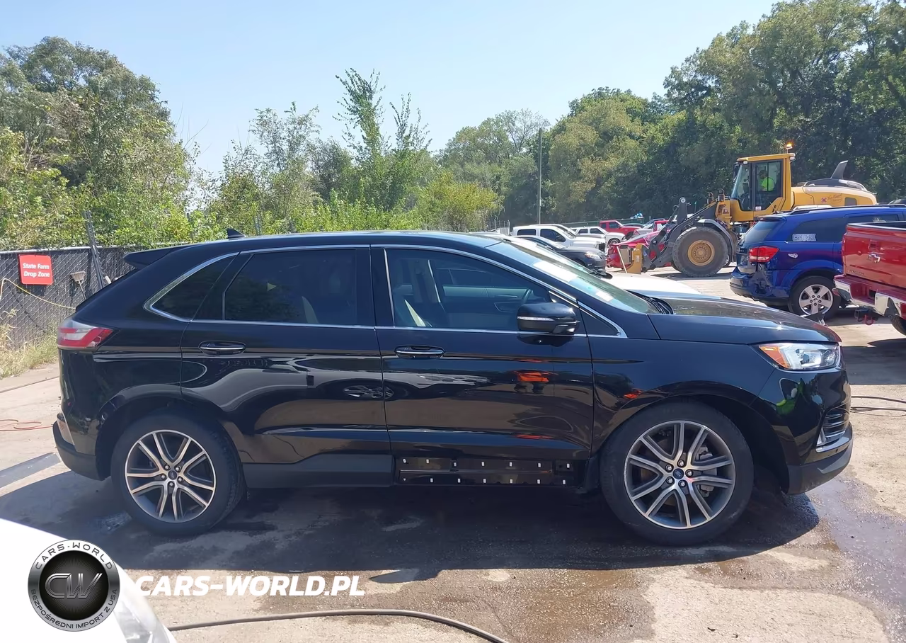 2021 Ford Edge Titanium VIN:2FMPK3K92MBA22121 - 14