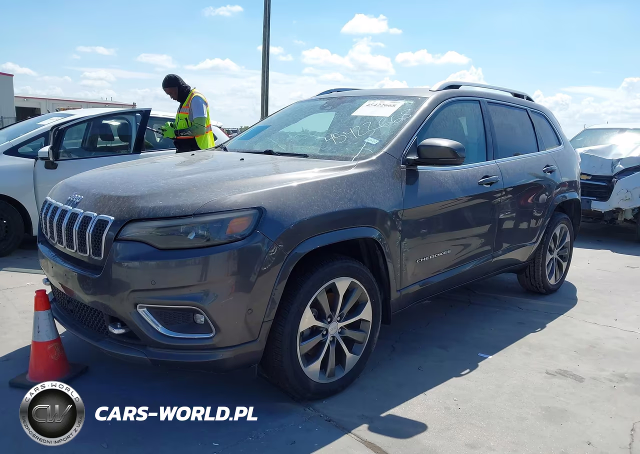 2019 Jeep Cherokee Overland Fwd VIN:1C4PJLJNXKD190456 - 2