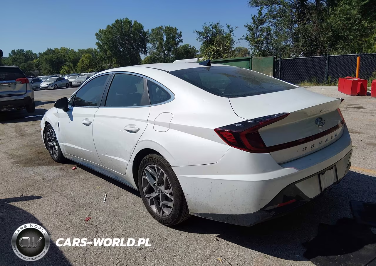 2020 Hyundai Sonata Sel VIN:5NPEF4JA1LH016573 - 3