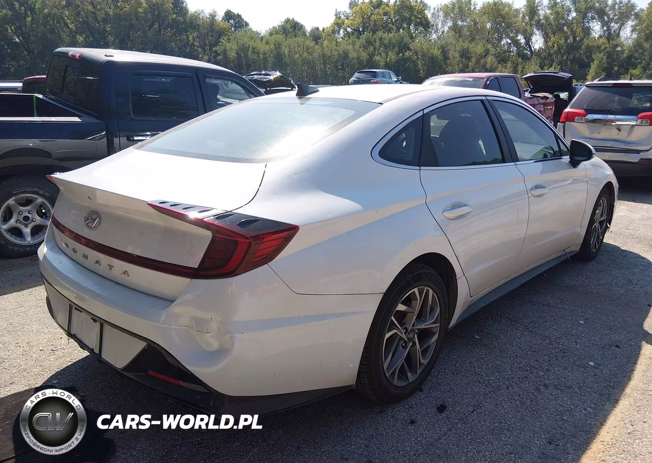 2020 Hyundai Sonata Sel VIN:5NPEF4JA1LH016573 - 4