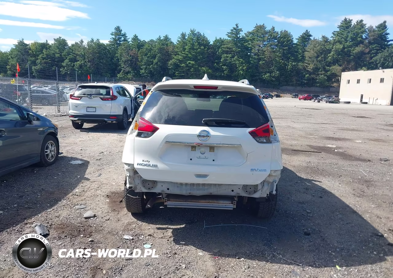 2017 Nissan Rogue Sv VIN:KNMAT2MVXHP616594 - 17