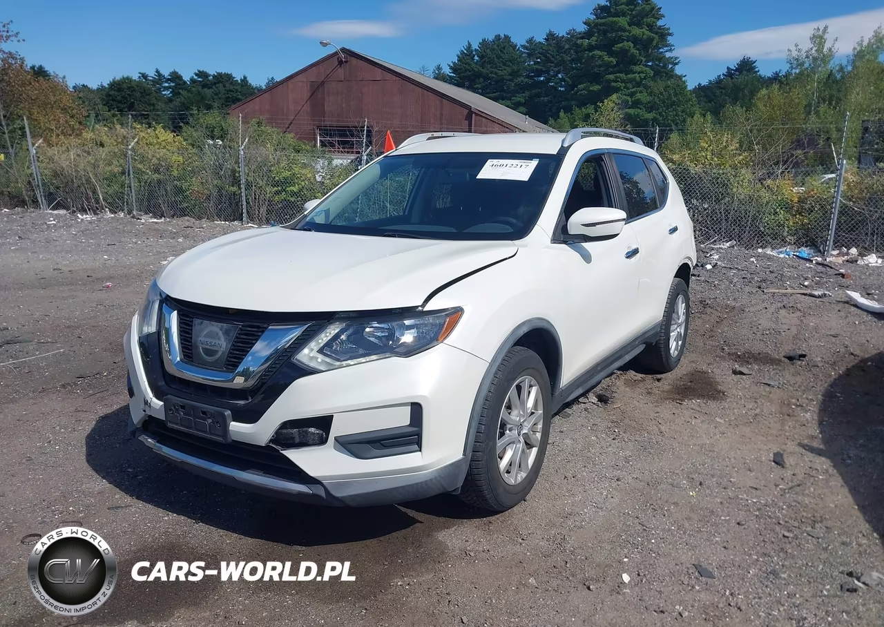 2017 Nissan Rogue Sv VIN:KNMAT2MVXHP616594 - 2