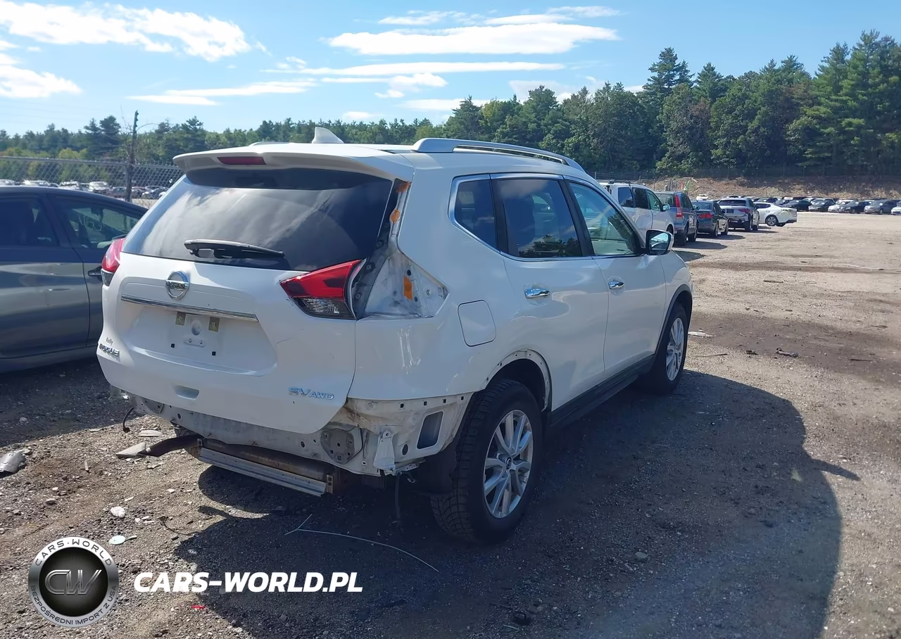 2017 Nissan Rogue Sv VIN:KNMAT2MVXHP616594 - 4