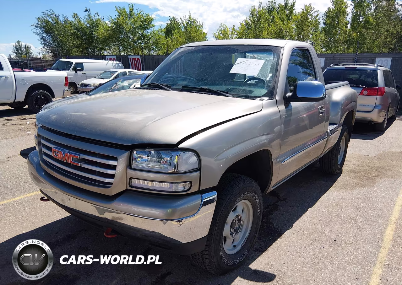 2001 GMC Sierra 1500 Sle VIN:1GTEK14T11Z163327 - 2
