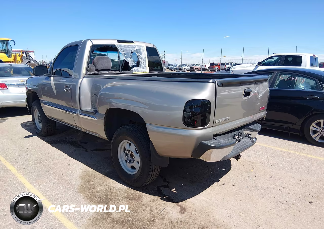 2001 GMC Sierra 1500 Sle VIN:1GTEK14T11Z163327 - 3