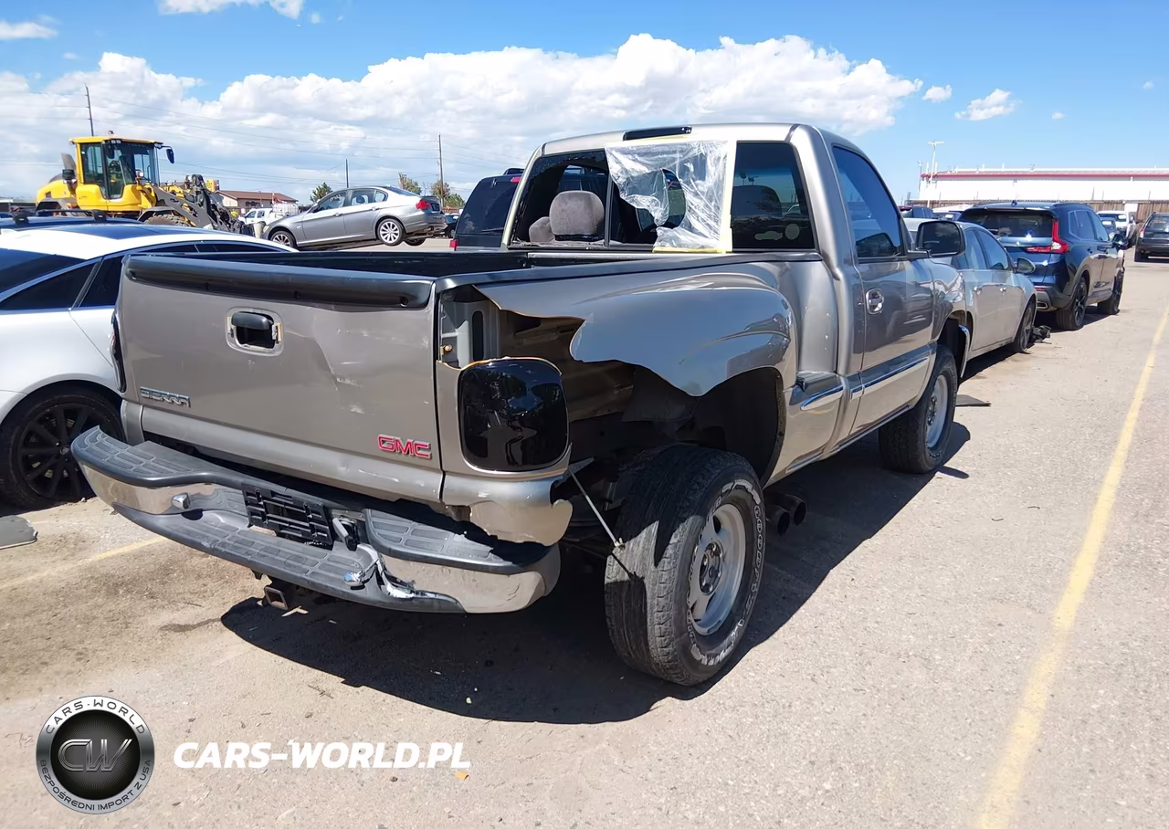 2001 GMC Sierra 1500 Sle VIN:1GTEK14T11Z163327 - 4