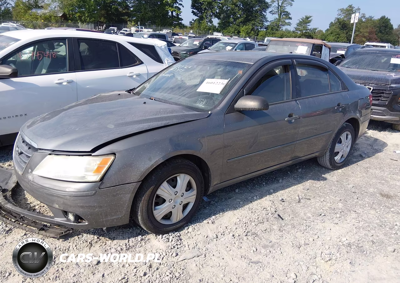 2009 Hyundai Sonata Gls VIN:5NPET46C09H443304 - 2