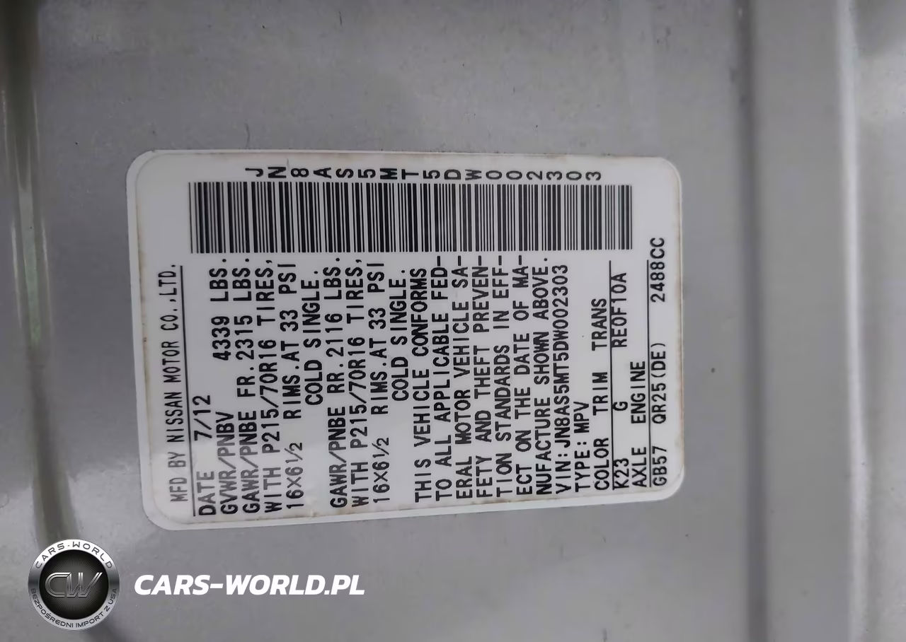 2013 Nissan Rogue S VIN:JN8AS5MT5DW002303 - 9