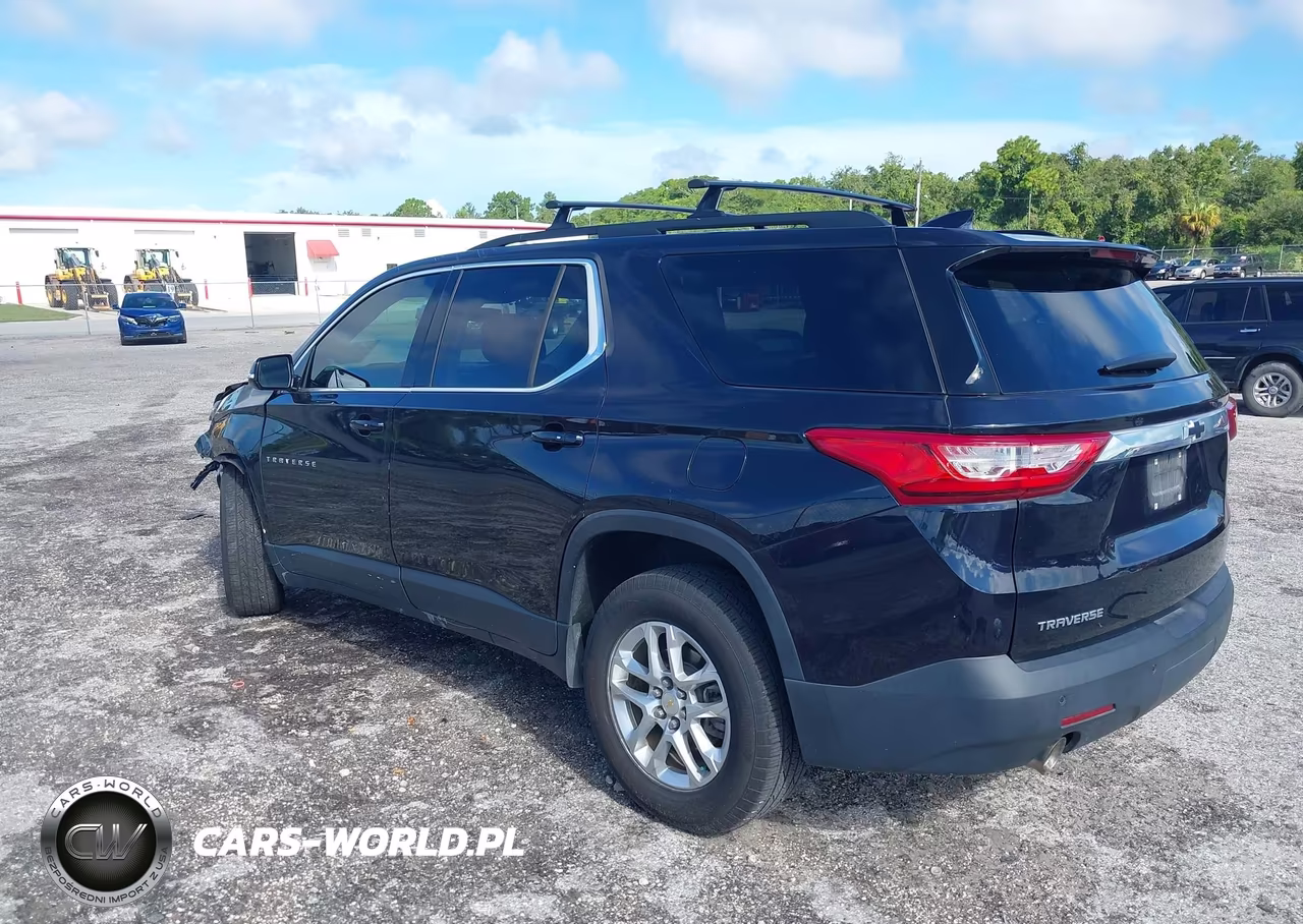 2020 Chevrolet Traverse Fwd Lt Cloth VIN:1GNERGKW7LJ165118 - 3