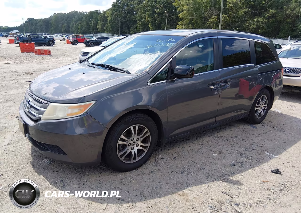 2013 Honda Odyssey Ex-L VIN:5FNRL5H62DB062348 - 2