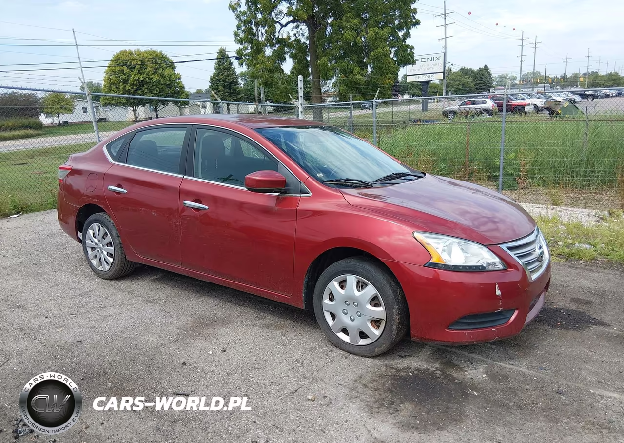 2015 Nissan Sentra Fe+ S-S-Sl-Sr-Sv – zdjęcie 1 z 12