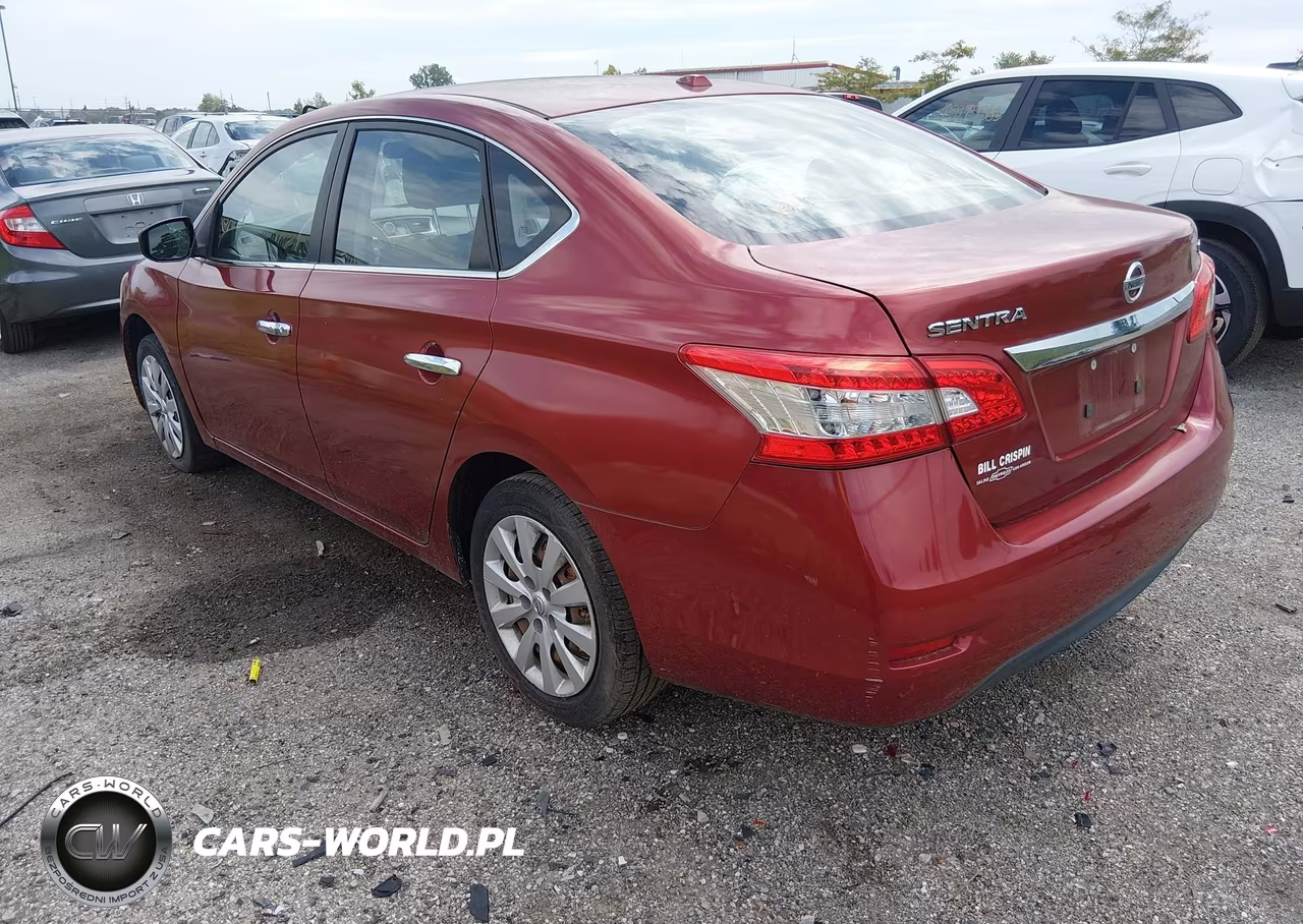 2015 Nissan Sentra Fe+ S-S-Sl-Sr-Sv VIN:3N1AB7AP3FY213822 - 3