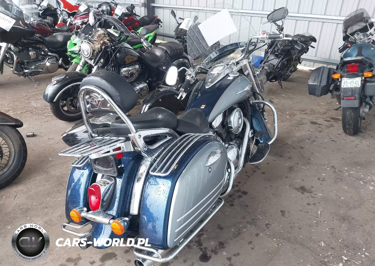 2008 Kawasaki Vn1600 D VIN:JKBVNKD178A018447 - 4