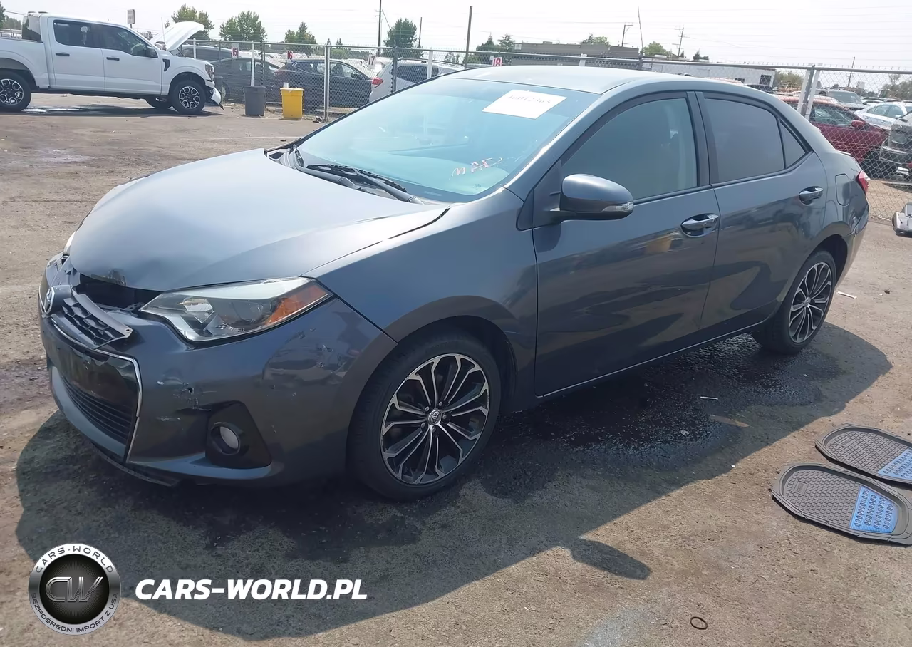 2014 Toyota Corolla S Plus VIN:5YFBURHE6EP171978 - 2