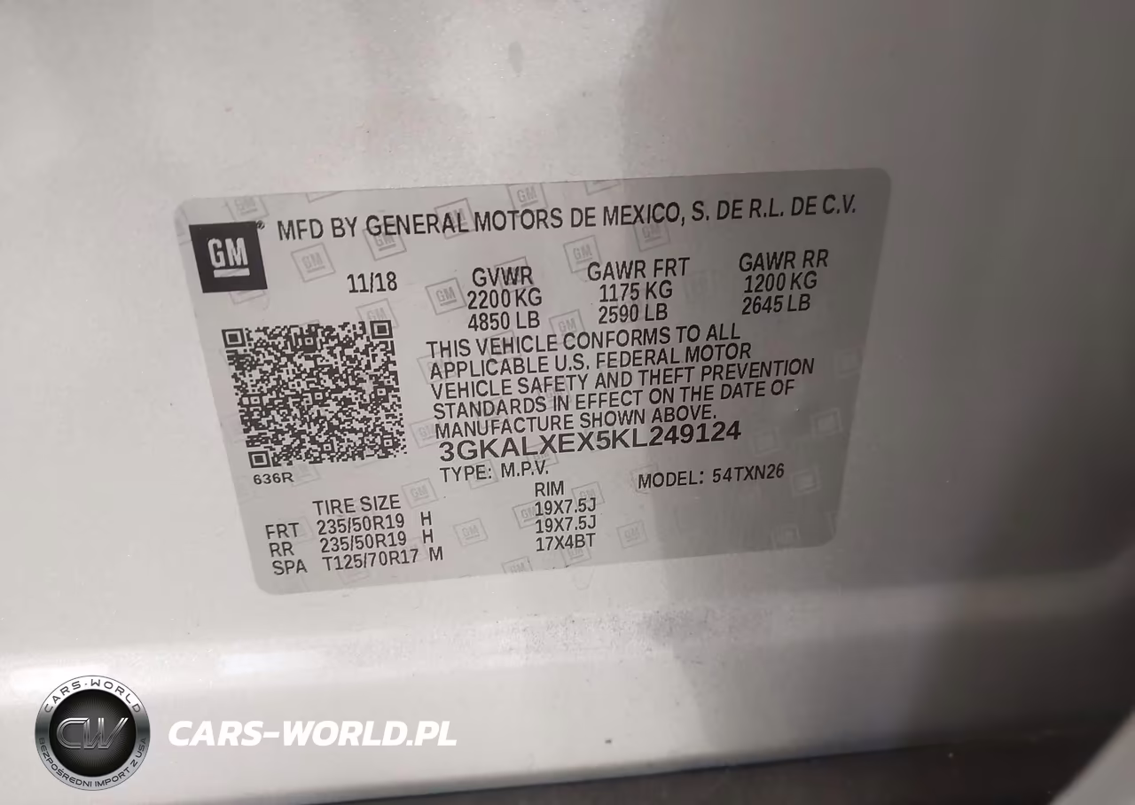 2019 GMC Terrain Denali VIN:3GKALXEX5KL249124 - 9