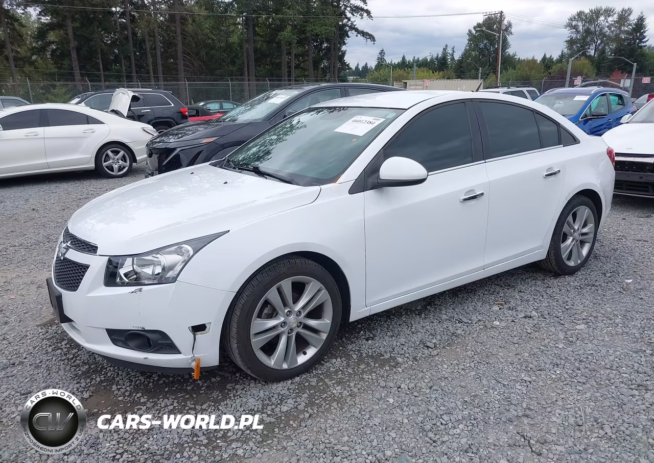 2013 Chevrolet Cruze Ltz VIN:1G1PG5SB6D7318653 - 2