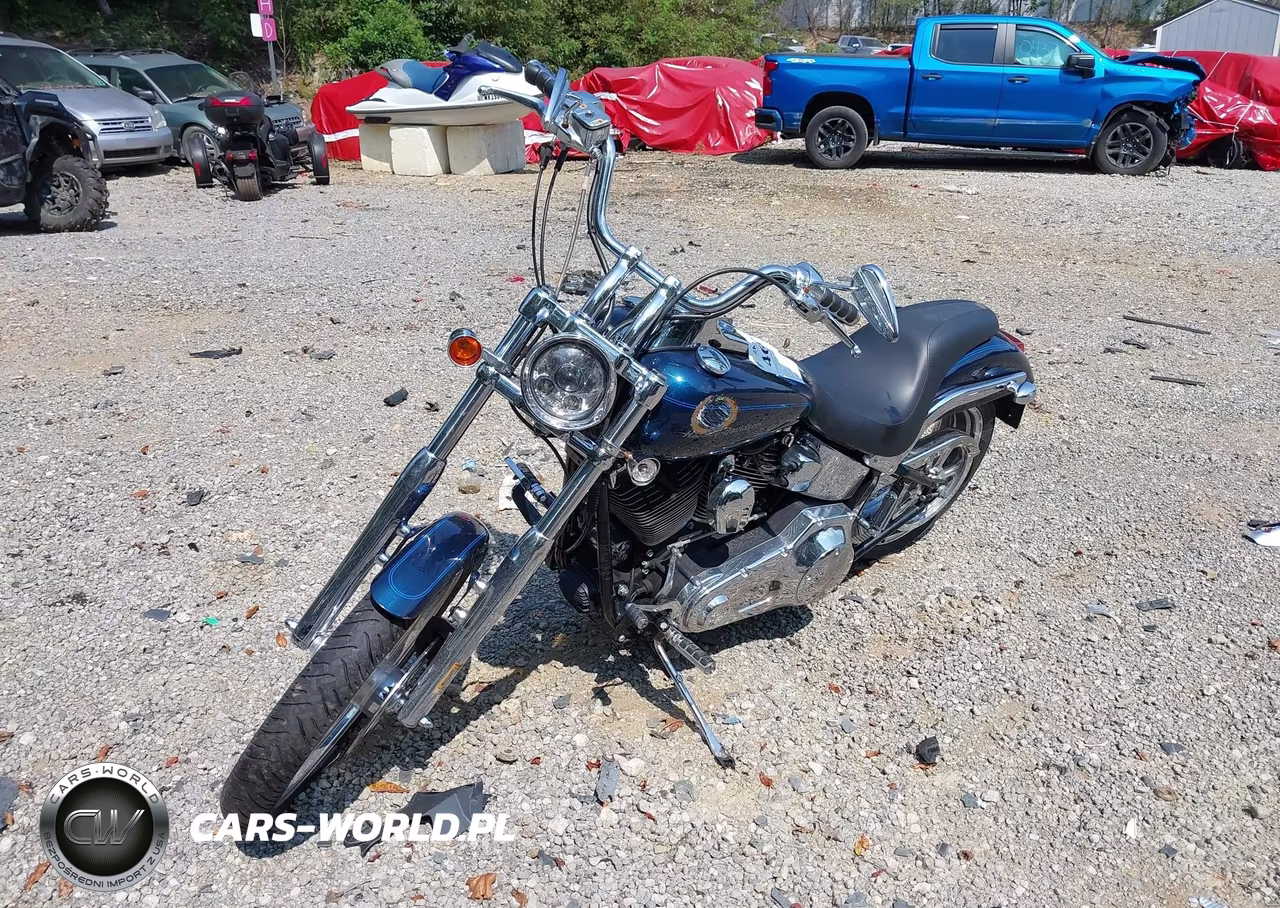 2002 Harley-Davidson Fxstd VIN:1HD1BSY162Y023860 - 2