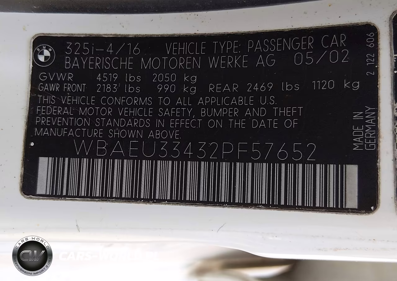 2002 BMW 325Xi VIN:WBAEU33432PF57652 - 9