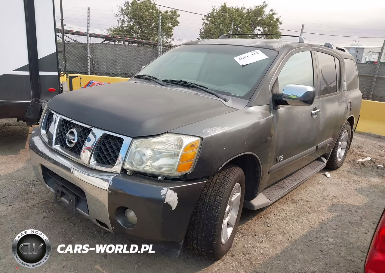 2007 Nissan Armada Le VIN:5N1AA08A17N700374 - 2
