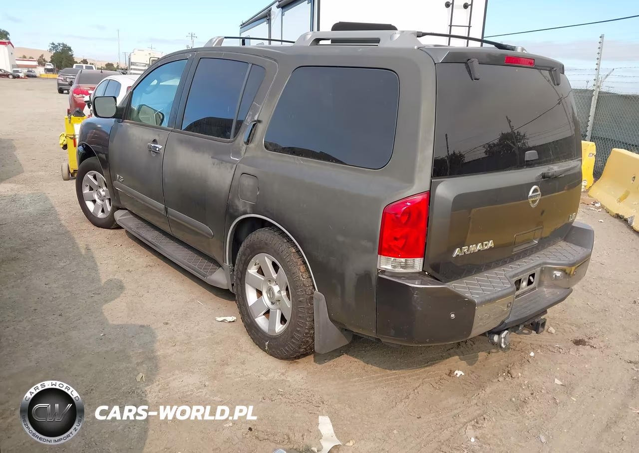 2007 Nissan Armada Le VIN:5N1AA08A17N700374 - 3