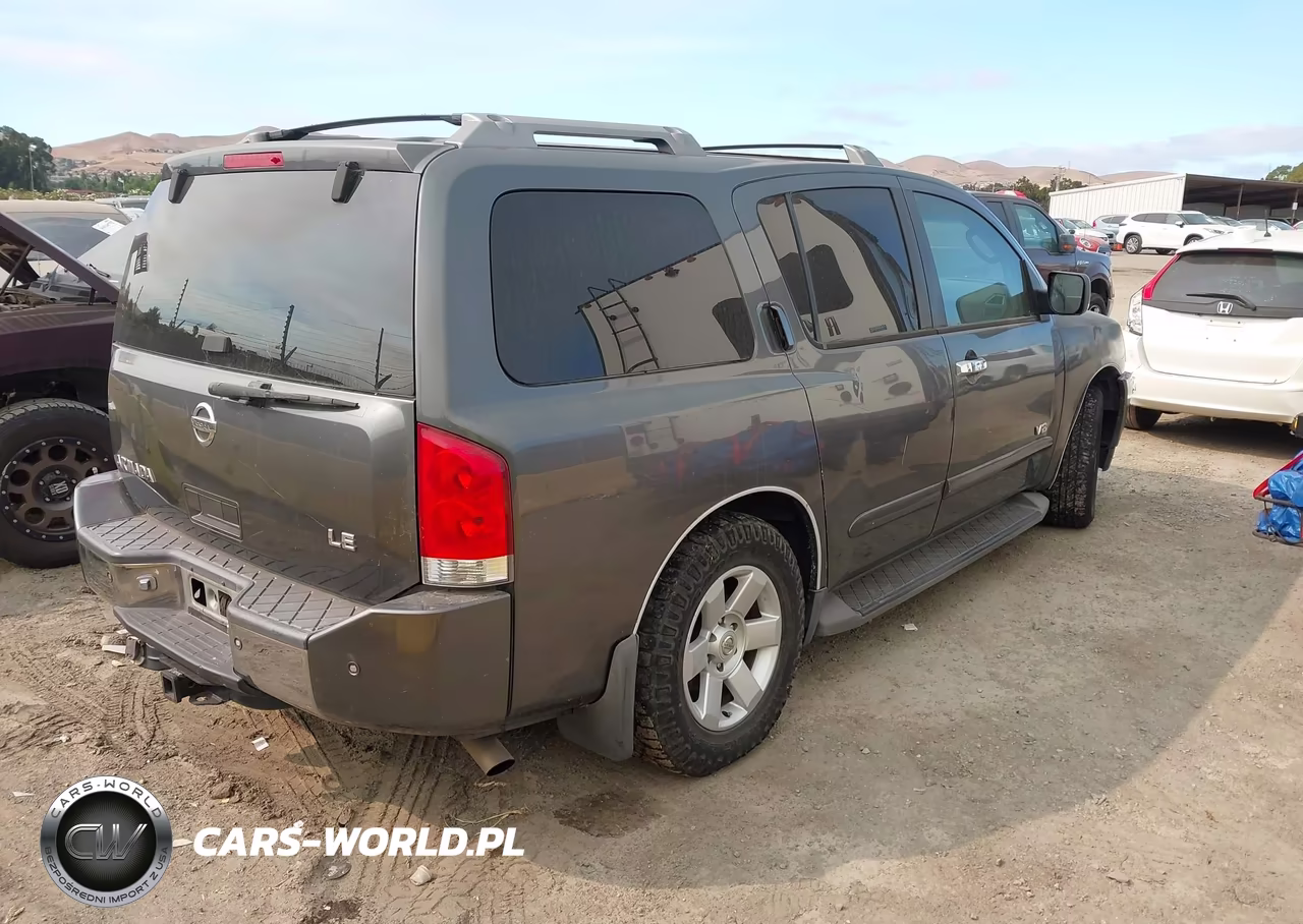 2007 Nissan Armada Le VIN:5N1AA08A17N700374 - 4
