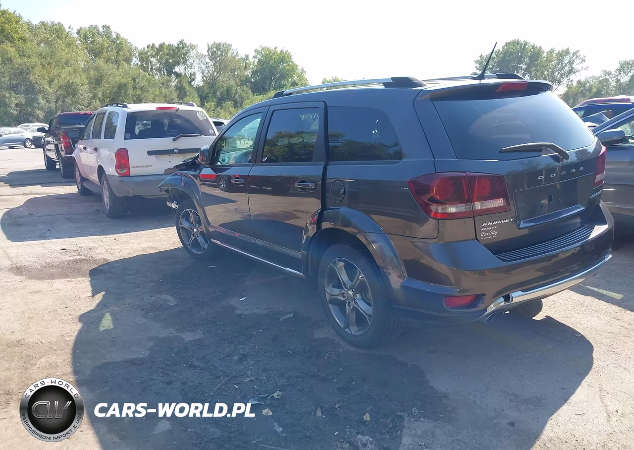 2017 Dodge Journey Crossroad Plus Awd VIN:3C4PDDGGXHT706288 - 3