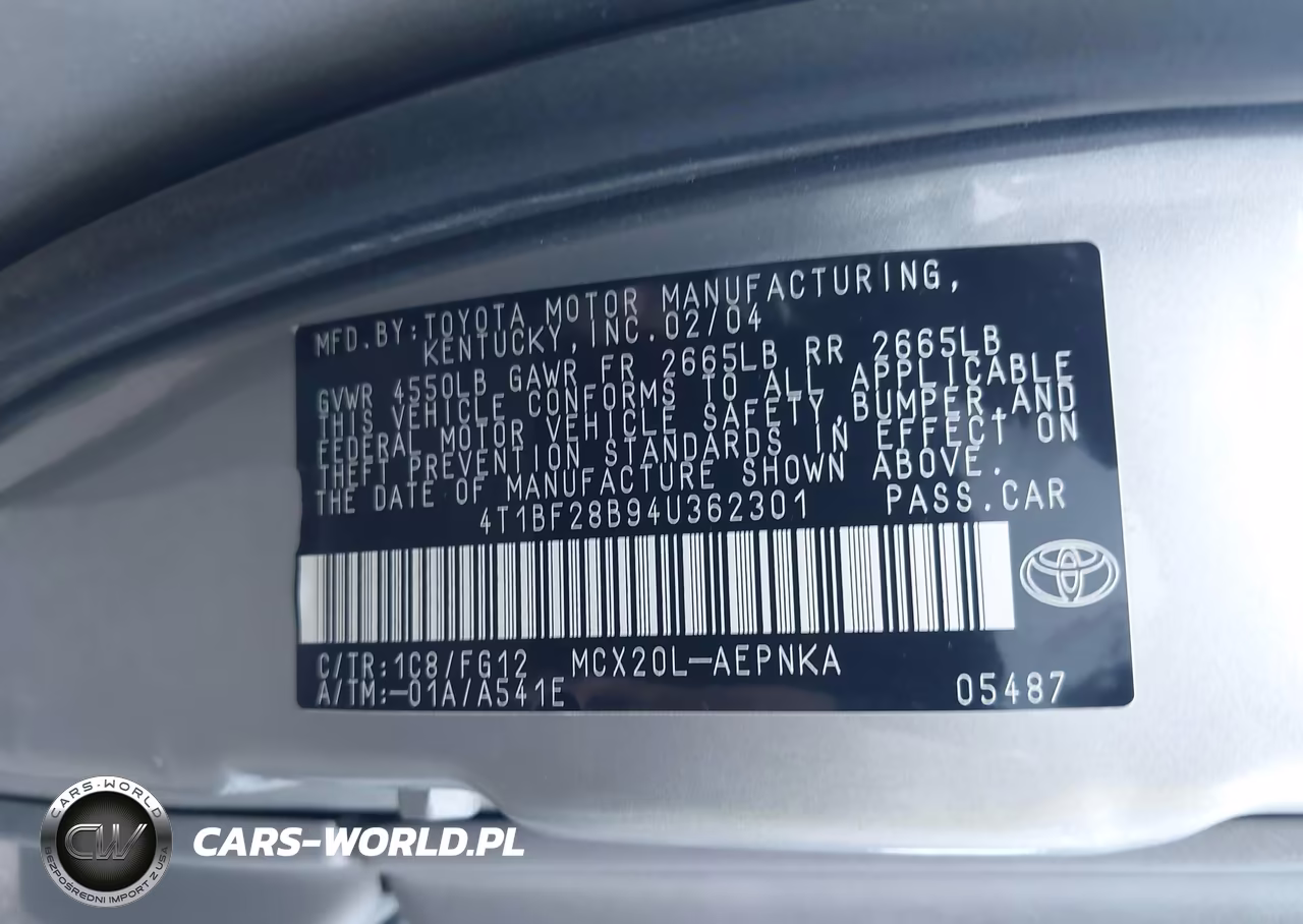 2004 Toyota Avalon Xl VIN:4T1BF28B94U362301 - 9