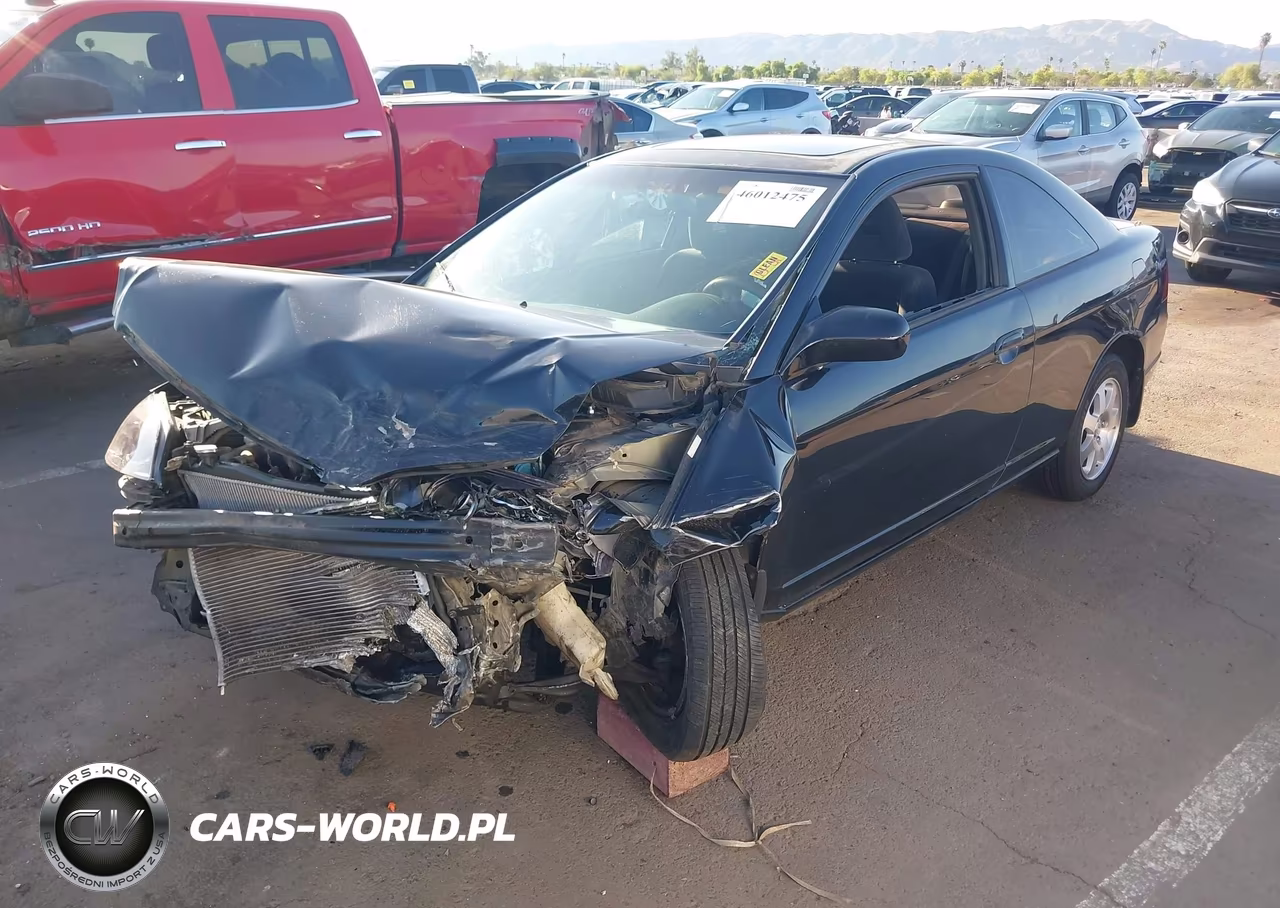 2003 Honda Civic Ex VIN:1HGEM22983L040929 - 2