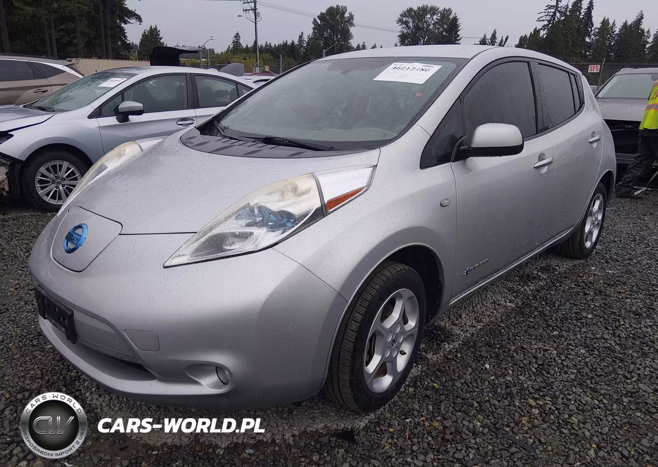 2012 Nissan Leaf Sl VIN:JN1AZ0CP2CT021232 - 2