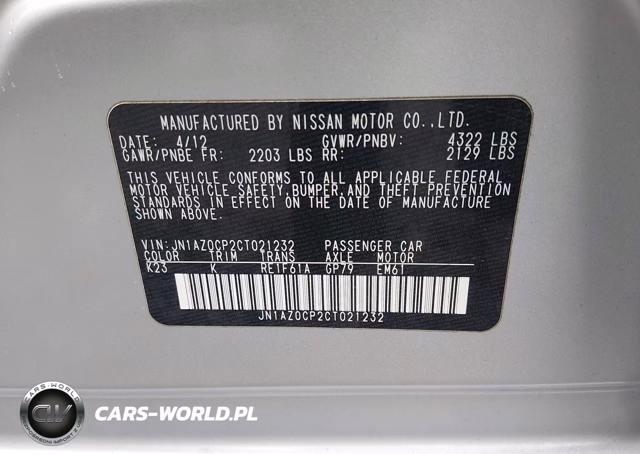 2012 Nissan Leaf Sl VIN:JN1AZ0CP2CT021232 - 9