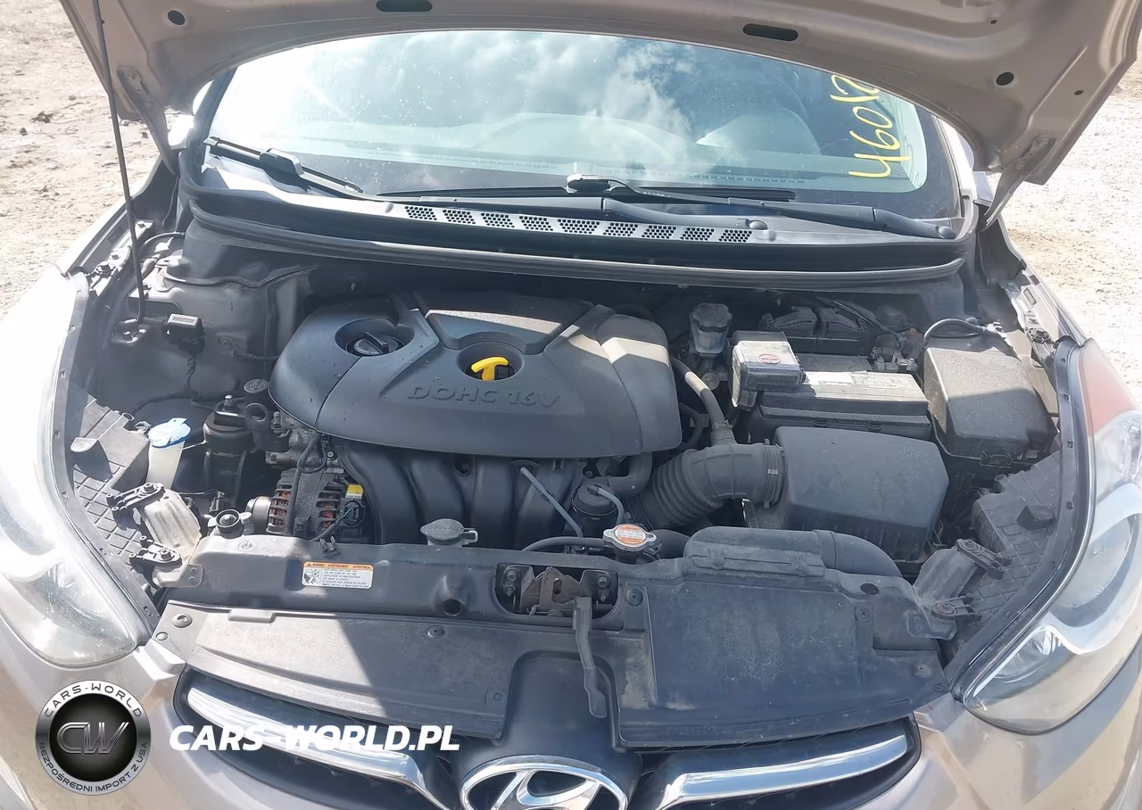 2012 Hyundai Elantra Limited VIN:5NPDH4AE1CH108100 - 10