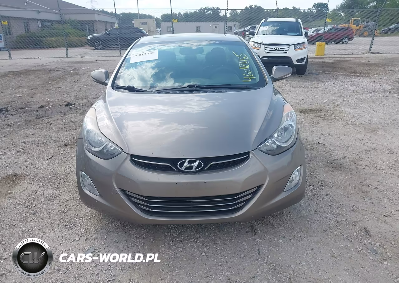 2012 Hyundai Elantra Limited VIN:5NPDH4AE1CH108100 - 12