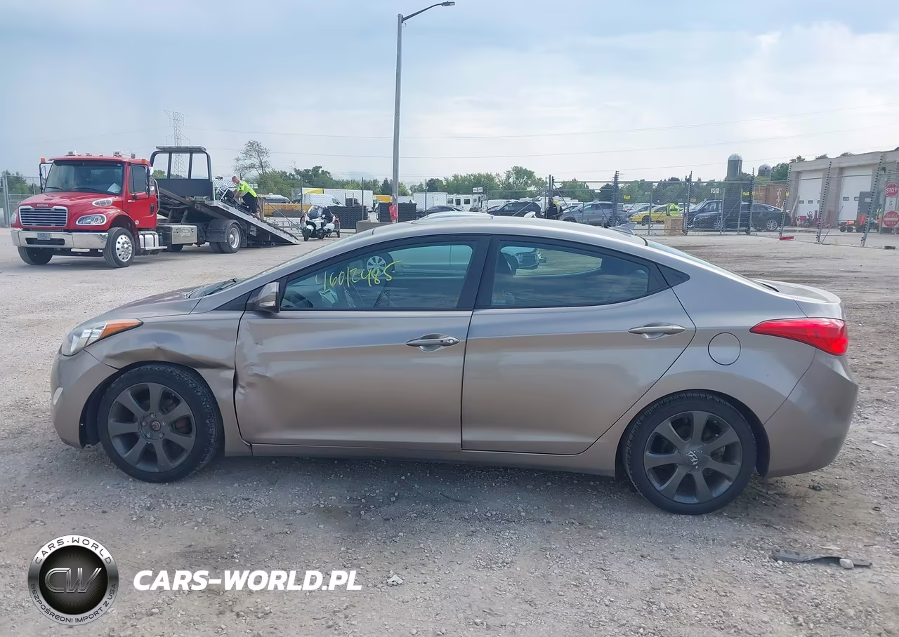 2012 Hyundai Elantra Limited VIN:5NPDH4AE1CH108100 - 14