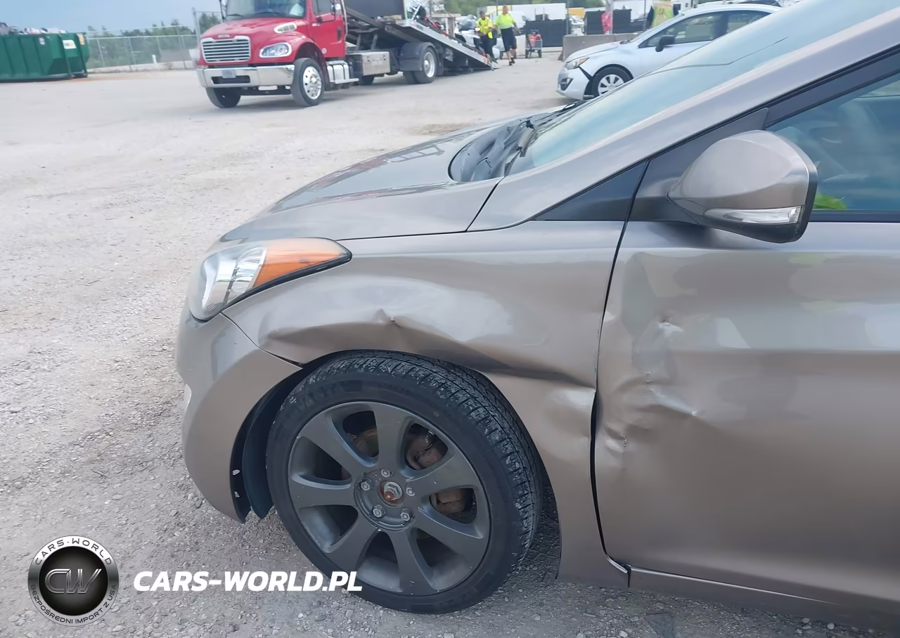2012 Hyundai Elantra Limited VIN:5NPDH4AE1CH108100 - 6