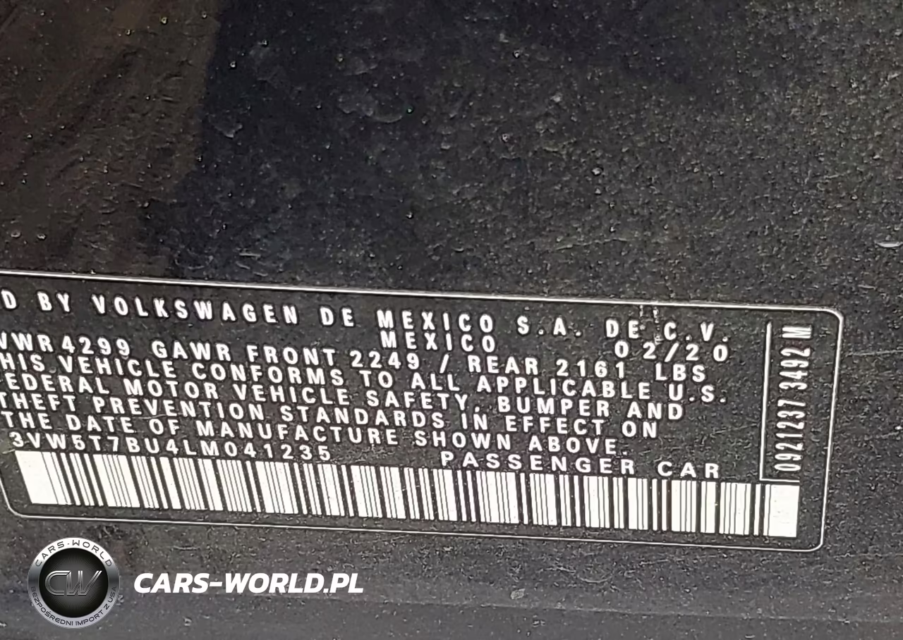 2020 Volkswagen Jetta Gli 2.0T Autobahn-2.0T S VIN:3VW5T7BU4LM041235 - 9