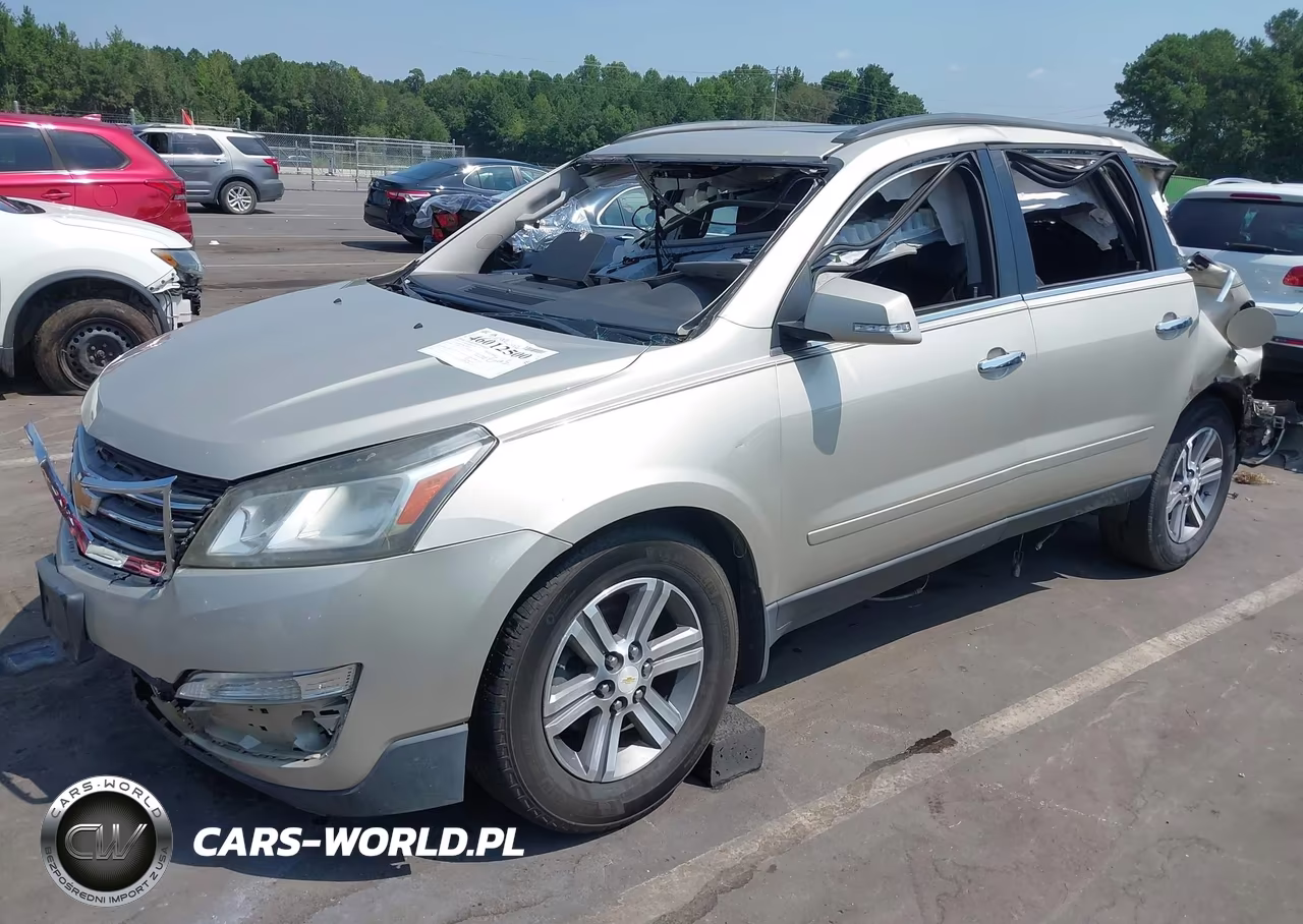 2015 Chevrolet Traverse 2Lt VIN:1GNKRHKD4FJ263387 - 2
