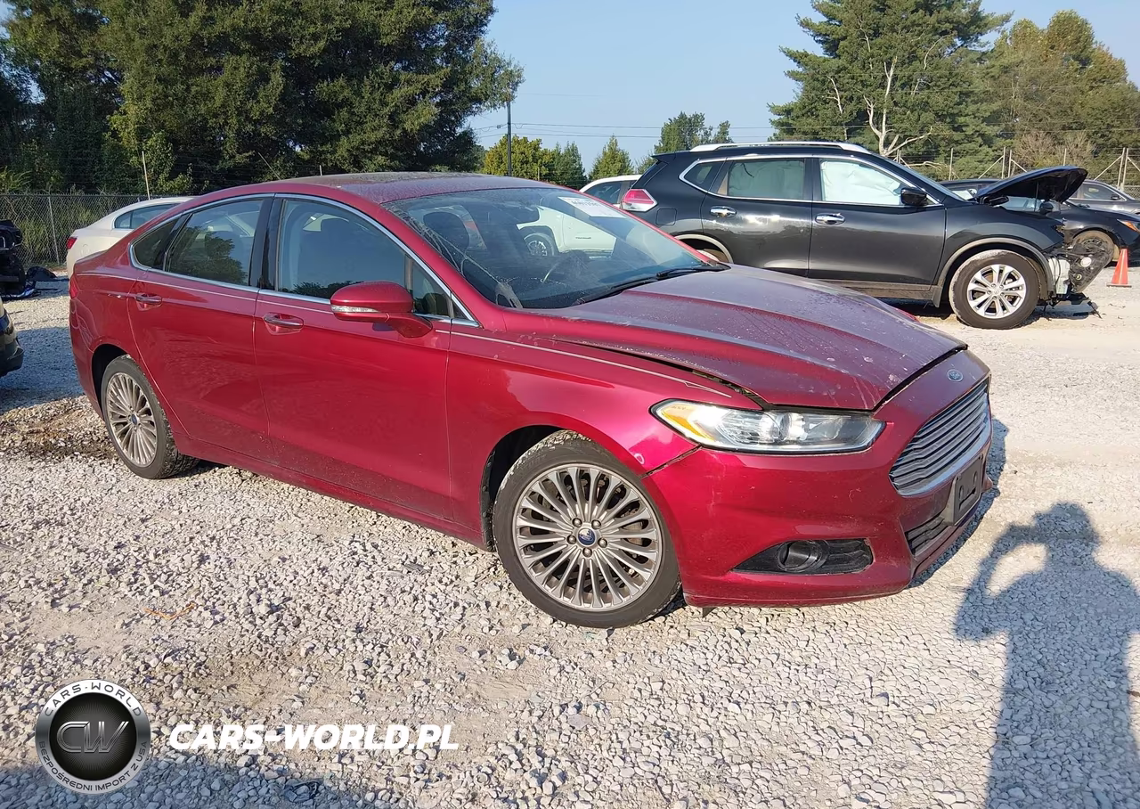 2014 Ford Fusion Titanium VIN:3FA6P0D90ER114754 - 1