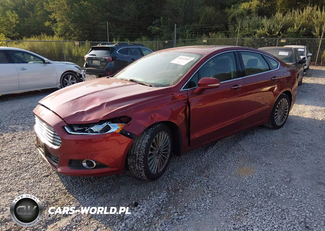 2014 Ford Fusion Titanium VIN:3FA6P0D90ER114754 - 2