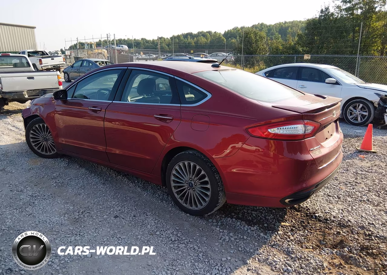 2014 Ford Fusion Titanium VIN:3FA6P0D90ER114754 - 3