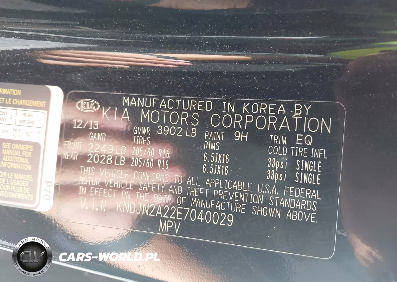 2014 Kia Soul VIN:KNDJN2A22E7040029 - 9