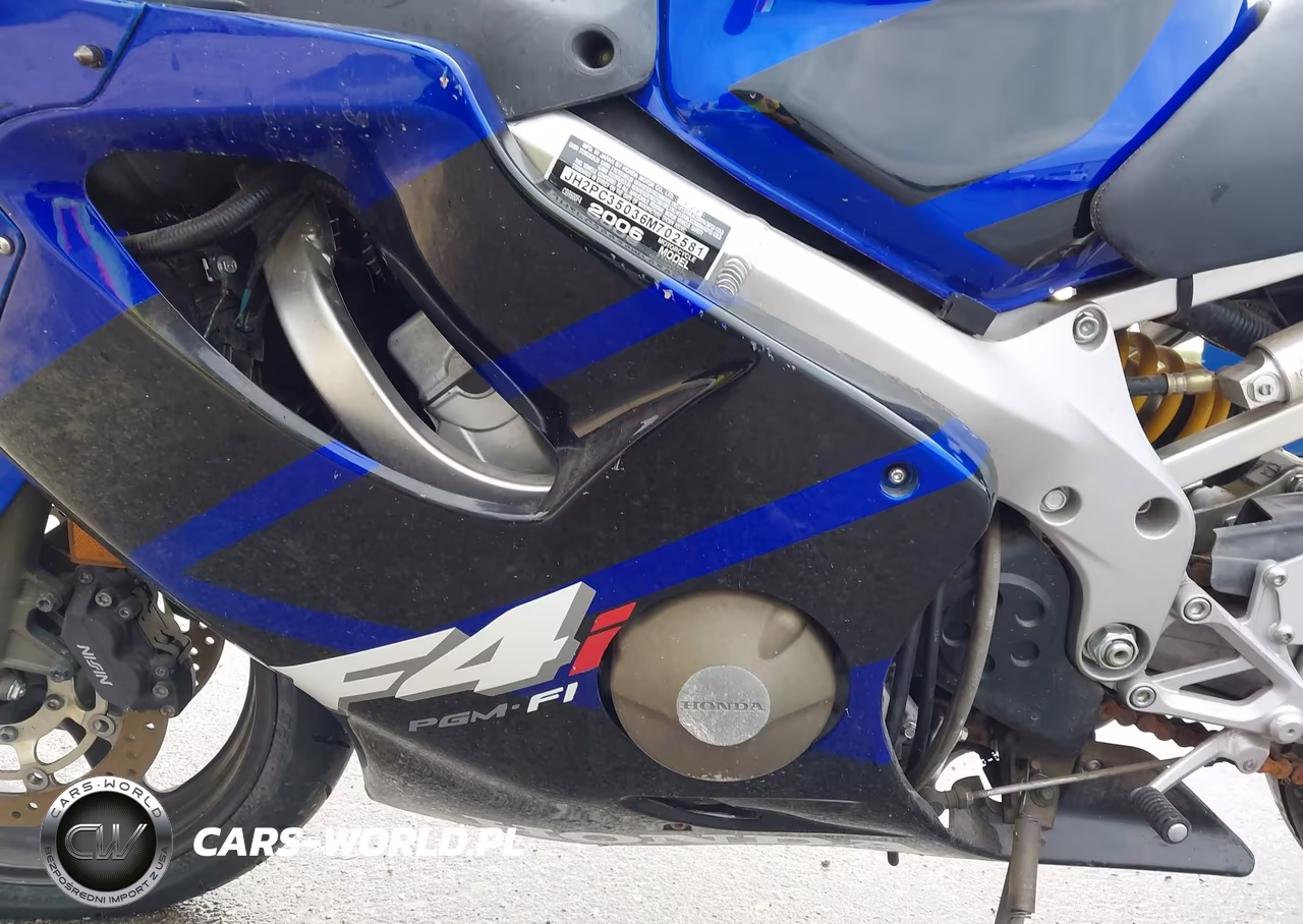 2006 Honda Cbr600 F4 VIN:JH2PC35036M702581 - 9