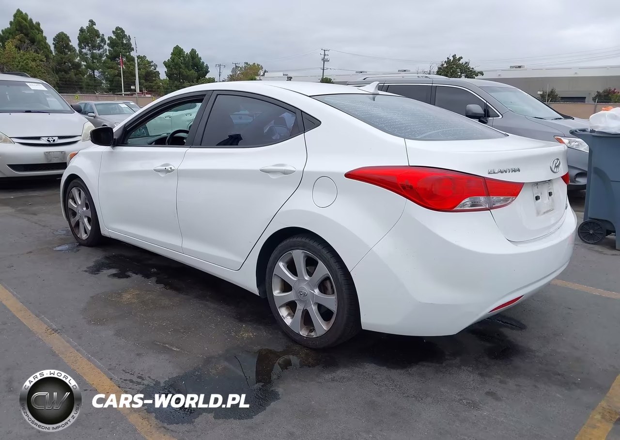 2013 Hyundai Elantra Limited VIN:5NPDH4AE4DH448875 - 3